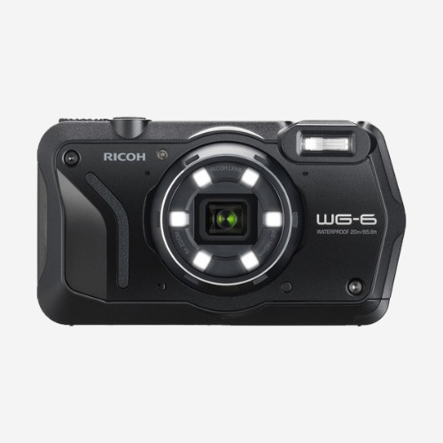 RICOH WG-6 컴팩트 방수 카메라 (스노쿨링 세트 증정)